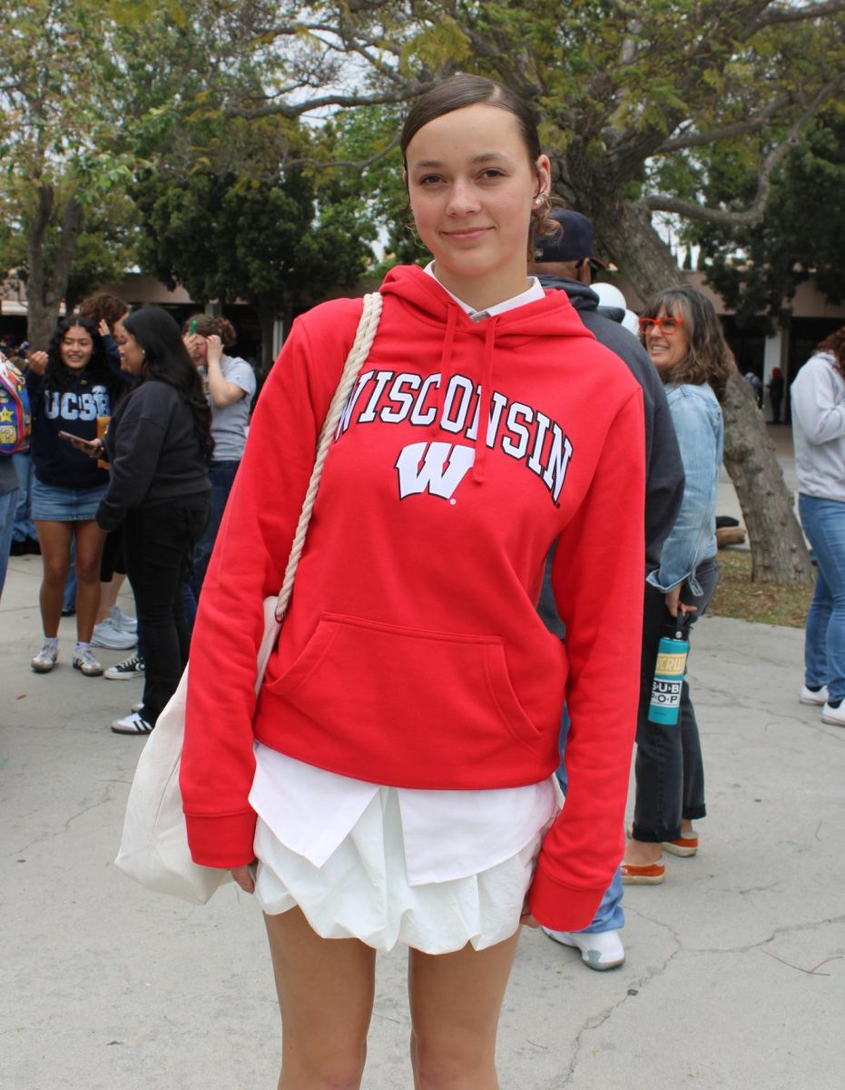 Humanities senior Elsa Miller plans to major in fashion.