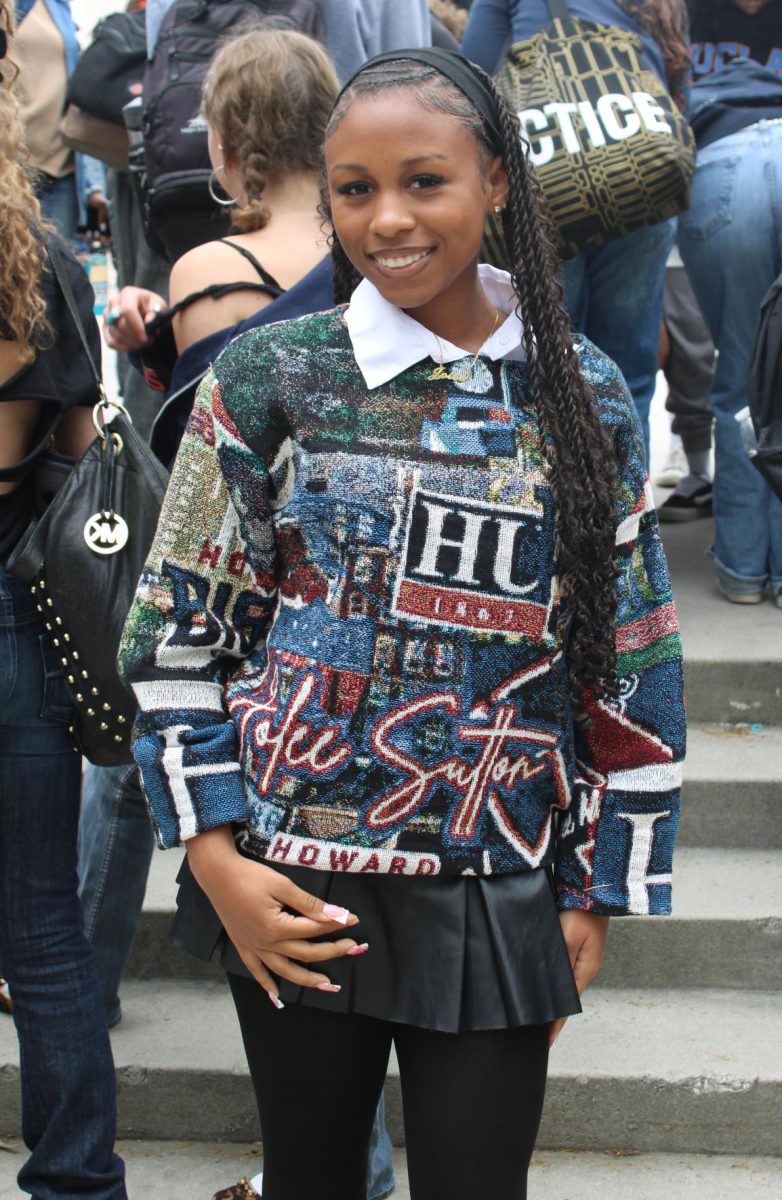 Humanities senior Jolee Sutton will attend Howard University and hopes to study abroad.