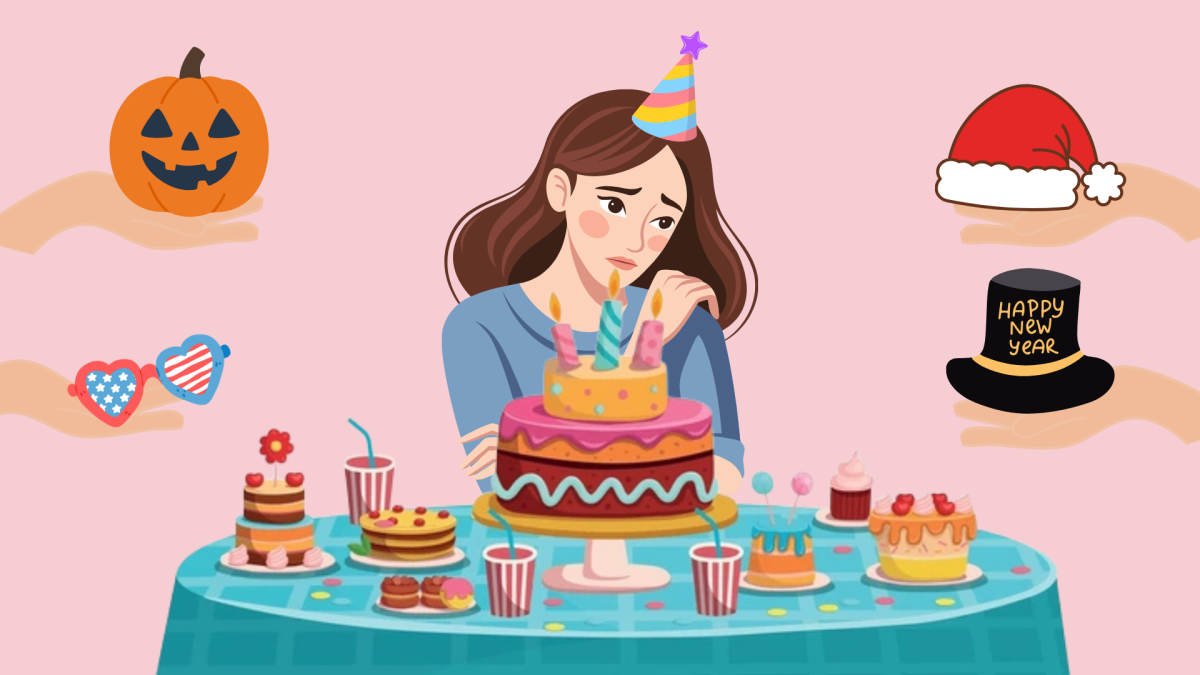 Having your birthday placed on a holiday can be troublesome.