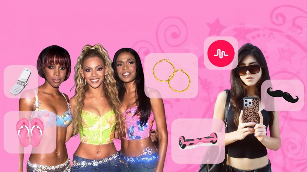 2000 and 2010 trends remain prominent in today's styles.